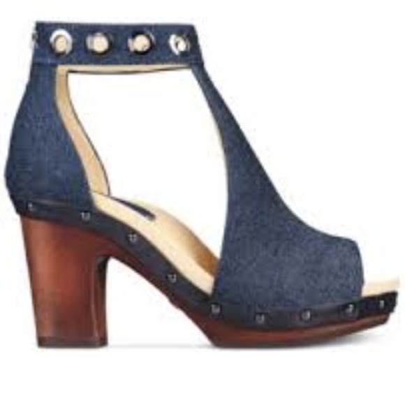 NWT Jambu Denim Sheila Heels - Picture 2 of 9
